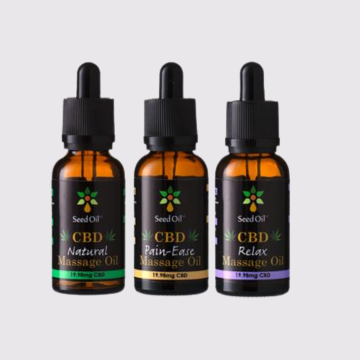 CBD Massage Oil 3-Pack
