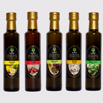 Grape Seed Cooking Oil 5-Pack