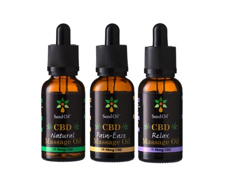 CBD Massage Oil 3-Pack